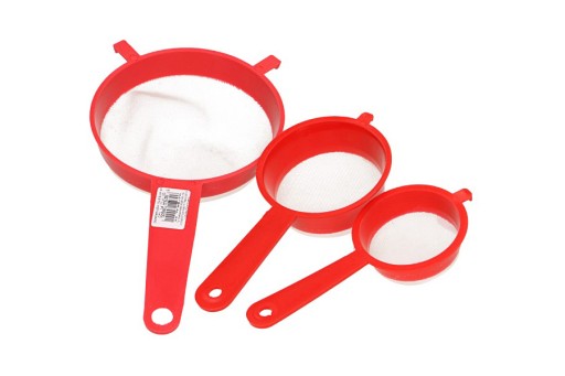 Plastové KUCHYNSKÉ SITKO hrubé sitko, 12 cm, farby
