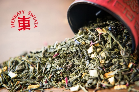 Sencha zelený čaj ORANGE ENERGY 50g