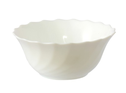 LUMINARC TRIANON WHITE Miska na šalát 12 cm