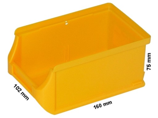 Box na odpadky 160x102x75mm Allit úložný kontajner