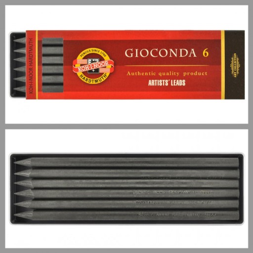 KOH-I-NOOR GIOCONDA GRAPHITE 5,5 mm 6B, 6 kusov