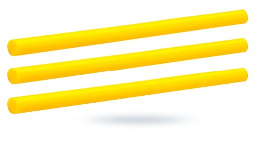 Lepiace tyčinky 11x200mm ŽLTÉ univerzálne lepidlo