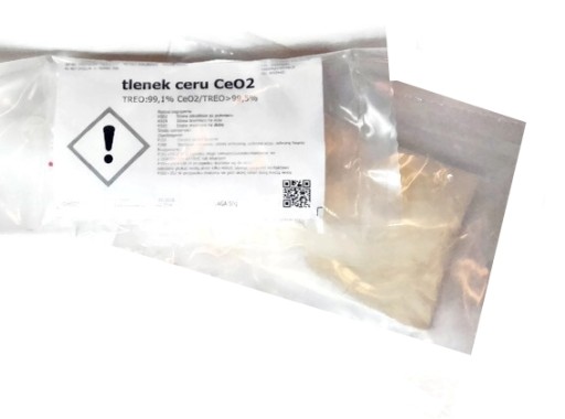 OXID CÉRIU NA LEŠTENIE SKLA 50g