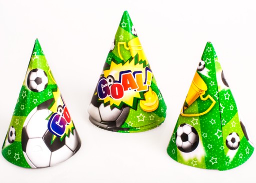 Čiapky Gol čiapky na narodeninovú PARTY ples