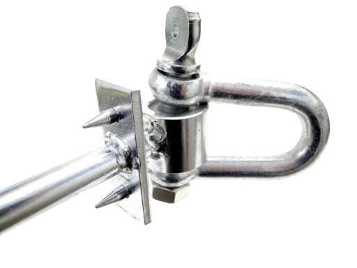 HÁKOVÁ MONTÁŽ HÝDANIA S SHAKELOM M12x270 + KOLÍKY 12