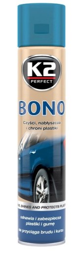 Obnovuje, leští a chráni plasty K2 BONO 300ml