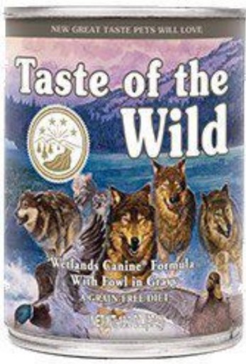 TASTE OF THE WILD Wetlands Canine Formula 390g