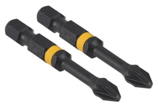 Pz2 50mm Nárazové bity Extreme 2ks DeWalt DT70531T