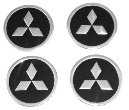 MITSUBISHI 60mm, emblémy, nálepky, puklice, ráfiky