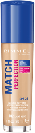 Rimmel Match Perfection 103 True Ivory Foundation