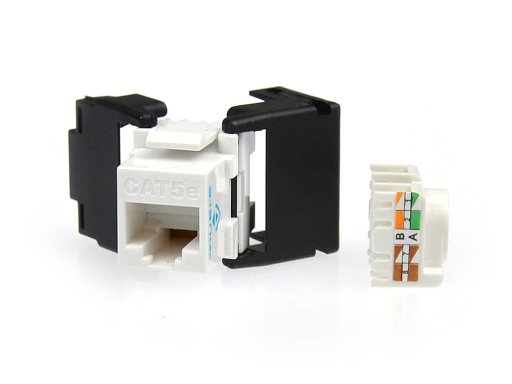 Beznástrojový modul UTP kat. 5e keystone RJ45