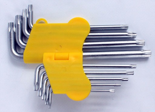 ŠESTRUBOVÉ KĽÚČE DLHÉ TORX IMBUS T10-T50 9 ks