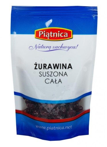 Celé sušené brusnice 100g Premium PIĄTNICA DP