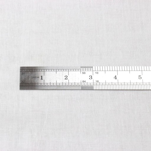 Lineárne pravítko 50 cm / 20 palcov, nehrdzavejúca oceľ