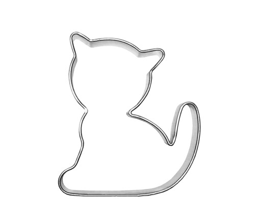 Formička na mačiatka 5,0 cm, vykrajovačka