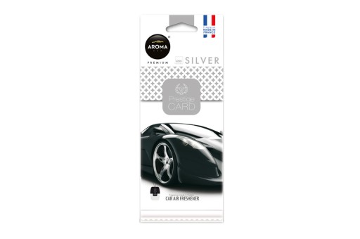 VÔŇA DO AUTA AROMA AUTO PRESTIGE CARD STRIEBORNÝ OSVIEŽOVAČ AUTA