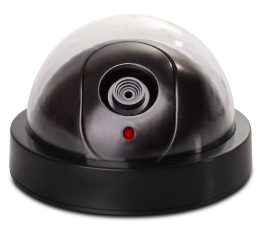 DUMMY CAMERA KAMERA BLIKAJÚCA DOME LED MONITOROVANIE