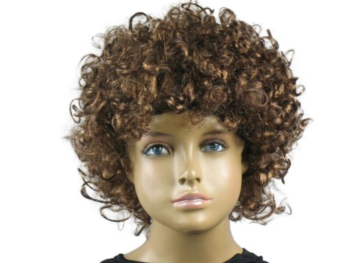 AFRO HNEDÁ Parochňa, BRUNET, KUČERATÉ VLASY