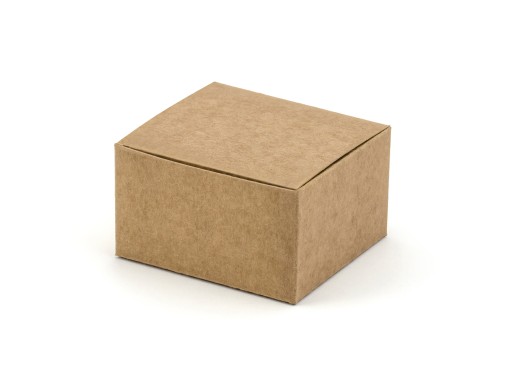 Krabičky kraft 6x5,5x3,5cm 10 ks