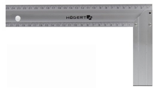 Hliníkový stolársky štvorec 250x190mm Hogert