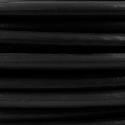 Lano oceľové lano v lagging Lagging PVC povlak čierny 2/4mm 1x19 1mb
