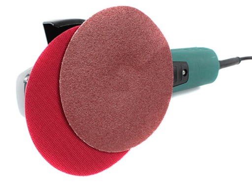 FLEXIBILNÝ KOTÚČ S VRTÁKOU BRÚSKY NA VELCRO 125