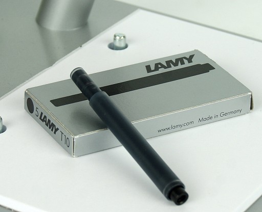 Čierne kazety Lamy T10, balenie po 5 ks