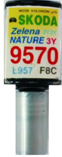 SKODA 9570 3Y3Y ZELENA NATUR LAKU TEST-UP