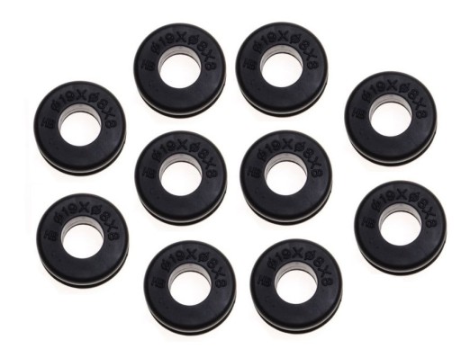 MONTÁŽNA GUMA NA KABEL 19x8x8 SADA 10 KS