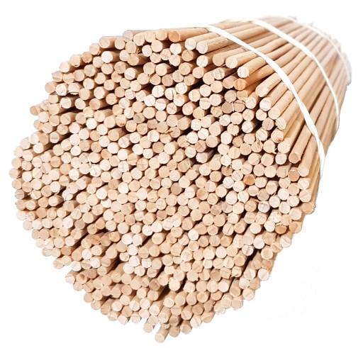 Tyčinky Tyčinky 40cm 4mm buk okrúhle 20ks.