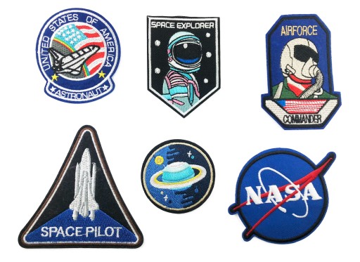 Nažehľovačky NASA TERMO SET 6 kusov