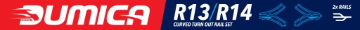 DUMICA - sada spínačov R13/R14 - TOMICA