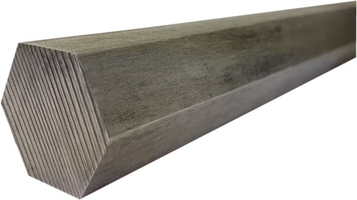 Šesťhranná tyč z nehrdzavejúcej ocele S11 mm, dĺžka 500 mm AISI 303
