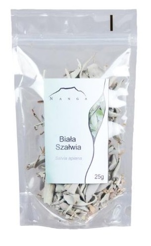 PRÍRODNÉ KADIDLO BIELE ŠALVI 25G