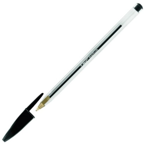 BiC Cristal guľôčkové pero 0,4 MM ČIERNA odolné