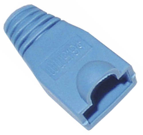 MODRÁ krytka zástrčky 8p8c RJ45 RJ-45 10ks.