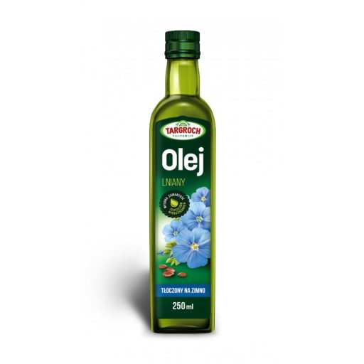 Targroch Za studena lisovaný ľanový olej na šaláty, studené šaláty, 250 ml