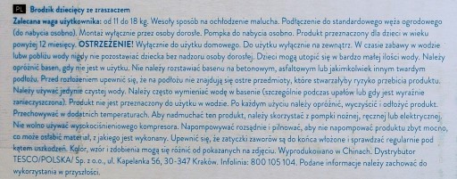 DETSKÝ BAZÉN STAR ČLÚŠKA BAZÉNOVÝ SPRINKER