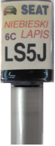 SEAT LS9N K3 ČIERNY TÓN LAKU ŠKRABANY DOTYK