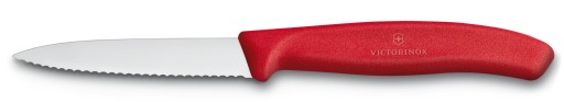 Victorinox 6.7631, nôž na zeleninu, zúbkovaná čepeľ 8 cm, Swiss Classic