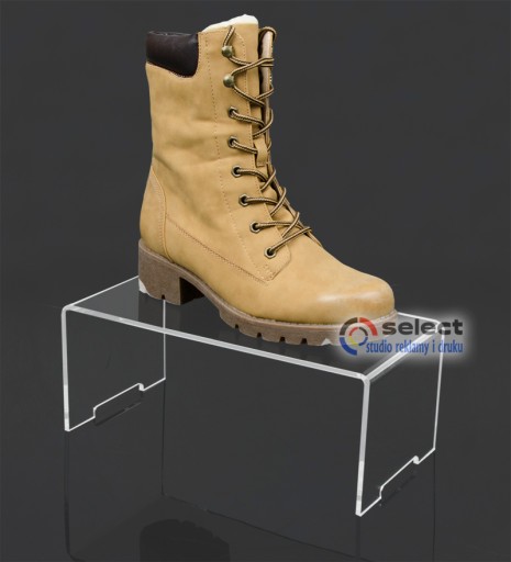 PLEXI STOJAN NA OBUV STOJAN NA OBUV v-10cm