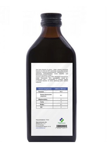 ĽANOVÝ OLEJ LISOVANÝ ZA STUDENA 250ml, ekologický