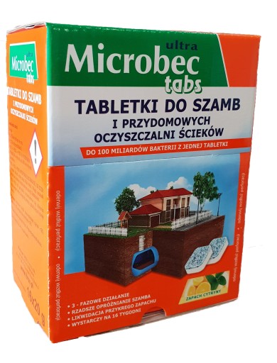 Prípravok na septiky, tablety Bros Microbec