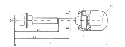 HÁKOVÝ MONTÁŽ HÝDANIA S SHAKELOM + KOĽBY M12x270