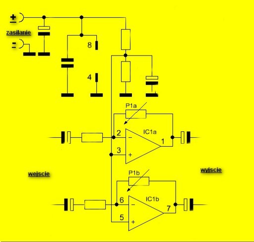 MODUL PREDZOSILŇOVAČA - STEREO UNIVERZÁLNY DIY