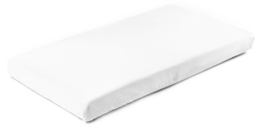 JERSEY REBROVANÁ PLACHTA, BIELA 120x60