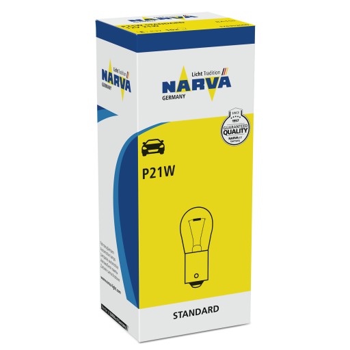 Narva P21W ŽIAROVKA 21W ŠTANDARDNÁ 12V 17635 10 ks.