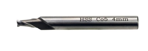 NFPg stopková fréza fi 4 mm HSSCo kobalt DIN 327