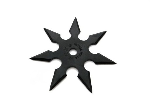Hviezdny nôž Shuriken 7 vrhacích nožov N403