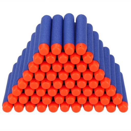 100 NERF SHOT ŠÍPKY NERF ŠÍPKY
